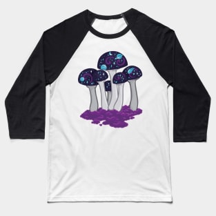 Galactic Mushroom Baseball T-Shirt